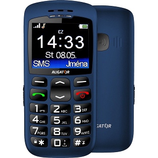 Tlatkov telefon pro seniory Aligator A670 Senior
