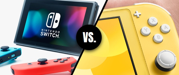 Je lepší ovládání na Nintendo Switch nebo handheldu Switch Lite?