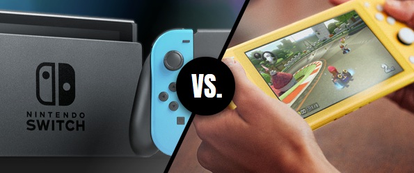 Vzájemné srovnání přenosných konzolí Nintendo Switch vs. Switch Lite