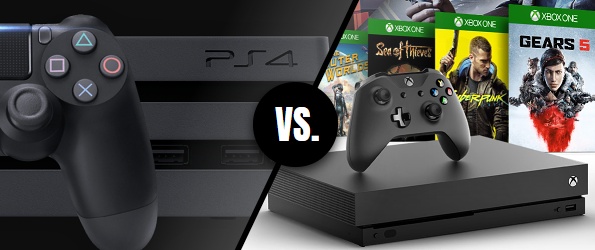 Vzájemné srovnání herních konzolí Sony PlayStation 4 Pro vs. Microsoft One X