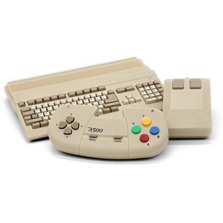 Retro herní konzole Amiga A500 Mini