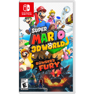 Nintendo Switch hra Super Mario 3D World + Bowsers Fury